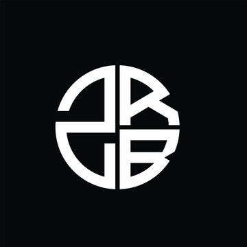 ZRB logo ZRB icon ZRB vector ZRB monogram ZRB letter ZRB minimalist ZRB triangle ZRB flat Unique modern flat abstract logo design.