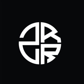 ZRR logo ZRR icon ZRR vector ZRR monogram ZRR letter ZRR minimalist ZRR triangle ZRR flat Unique modern flat abstract logo design.