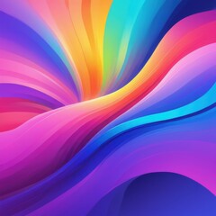 Abstract AI-generated colorful pattern design illustration