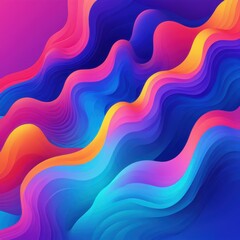 Abstract AI-generated colorful pattern design illustration