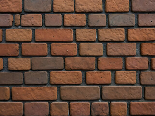 Brick Wall Texture: A close-up shot of a weathered brick wall with a blend of earthy tones and subtle variations in texture, creating a visually appealing backdrop. 