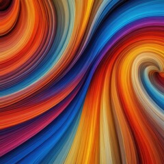 Abstract AI-generated colorful pattern design illustration