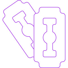 Blade icon single vector illustration