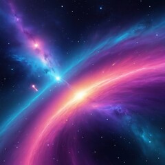 Abstract AI-generated colorful pattern design illustration