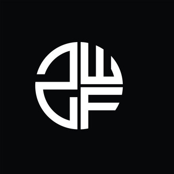 ZWF logo ZWF icon ZWF vector ZWF monogram ZWFletter ZWFminimalist ZWFtriangle ZWFflat Unique modern flat abstract logo design.