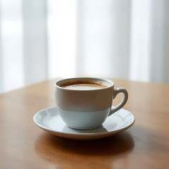 Fototapeta premium Minimalist Morning Coffee