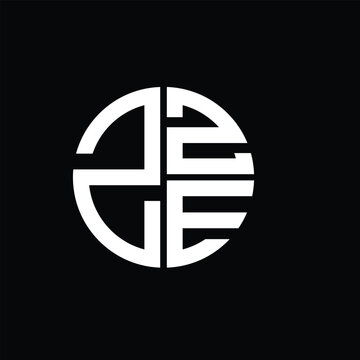 ZZE logo ZZE icon ZZE vector ZZE monogram ZZEletter ZZEminimalist ZZEtriangle ZZEflat Unique modern flat abstract logo design.