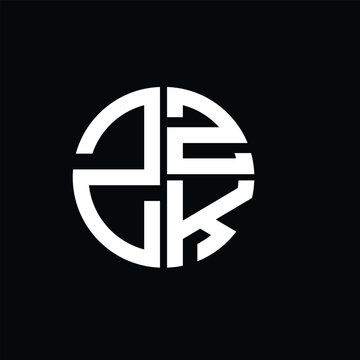 ZZK logo ZZK icon ZZK vector ZZK monogram ZZKletter ZZKminimalist ZZKtriangle ZZKflat Unique modern flat abstract logo design.