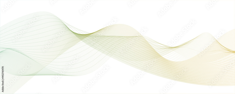 Poster abstract wave line for banner wallpaper background with design.vector colorful flowing curved lines 