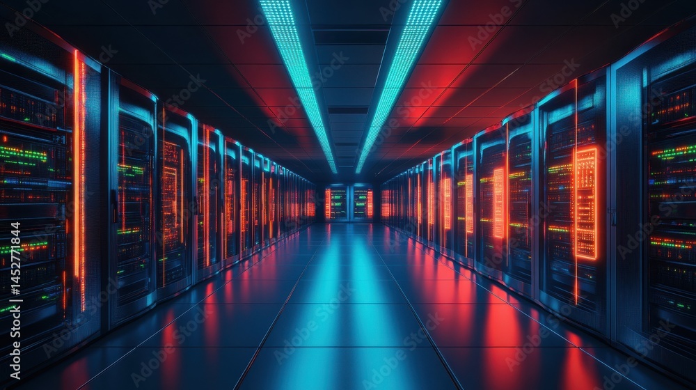Poster minimal networking technology background big data connectivity software development wallpaper