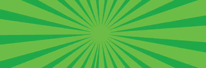 Abstract sun ray green star burst background. Green sun burst background.