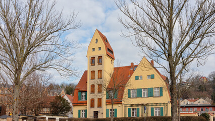 Alte Feuerwache Loschwitz mit Turm