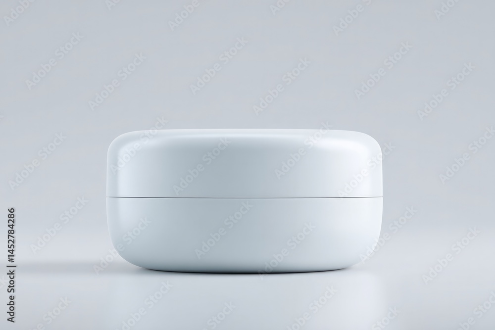 Poster sleek modern electronic device isolated against pristine white background showcasing its smooth mini