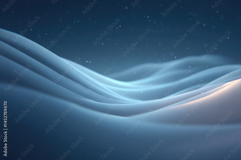 Poster abstract design capturing essence of medical visualization with ample copy space for text or graphic