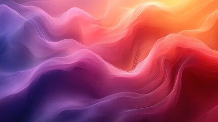 Abstract wavy colorful gradient background