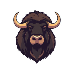 Detailed 3D Arctic Muck Ox / Buffalo Illustration