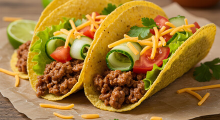 Delicious Ground Beef Tacos Recipe Image