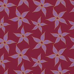 cute small flower pattern on background