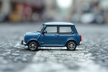 Toy Car Close-Up: Small Scale, Big Detail