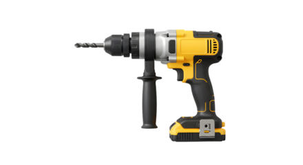 Cordless drill with highlighting features
