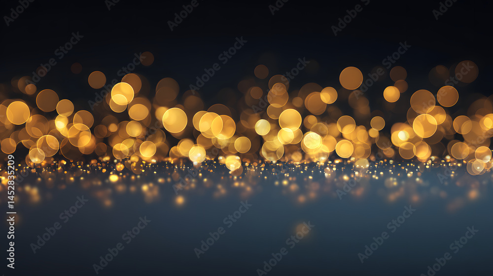 Poster bokeh light effect for business concept design creative workspace abstract professional unique