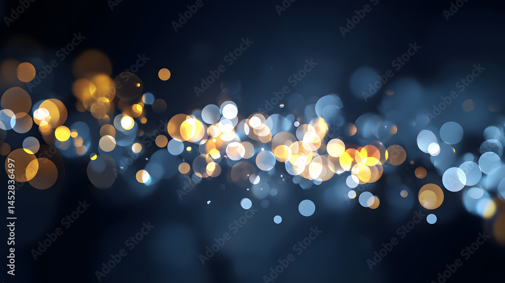 Poster bokeh light effect for business concept design office environment abstract viewpoint illuminated aes