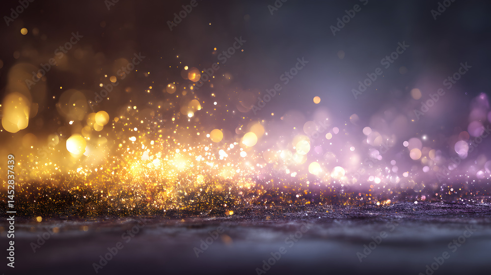 Poster bokeh light effect for business concept design abstract background high-quality visuals