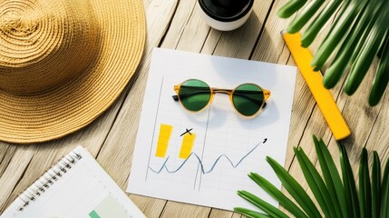 Summer Business Planning: Tropical Vibes & Growth Charts