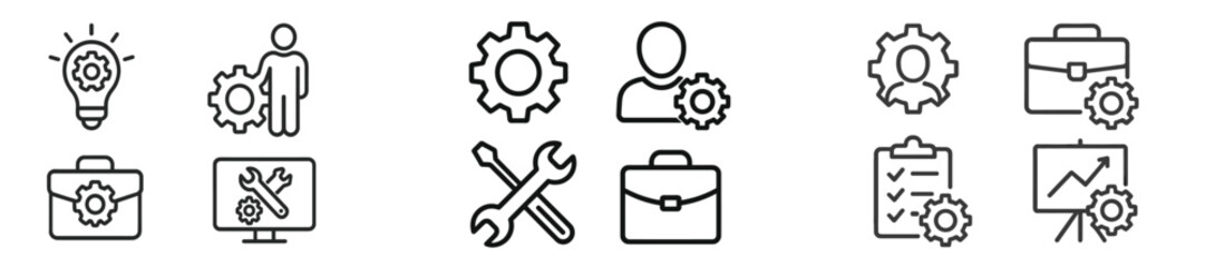 People engaged in collaborative brainstorming while analyzing project workflows with graphical tools at work