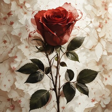 red rose buke