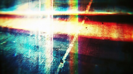 Urban Glitch Abstract Street Art Texture.