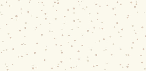 Abstract organic polka dot seamless texture. Minimal irregular tossed tiny dots pattern