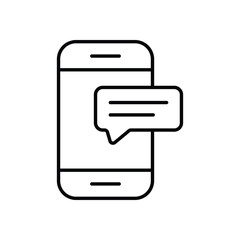 Sms Vector icon