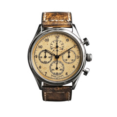Chronograph Watch With Tachymeter  isolated on a transparent background