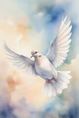 painted dove of peace