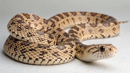 Obraz premium Bullsnake on studio background