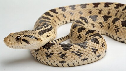 Obraz premium Bullsnake on studio background