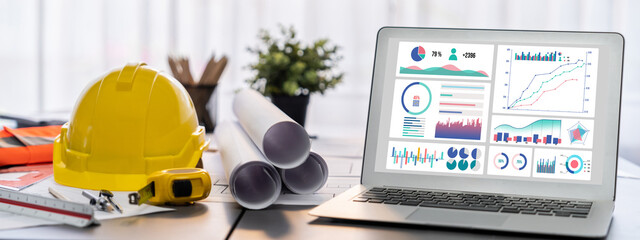 Business data dashboard provide brisk business intelligence analytic for marketing strategy planning