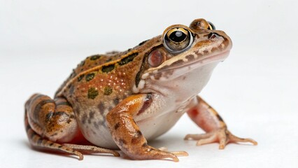 Obraz premium Burrowing Frog on studio background