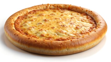 Authentic Chicago Deep Dish Pizza with Melted Cheese