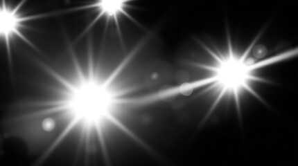 Colorful lens flare background. Bright light, balanced tones. Use for creative projects or visual effects.
