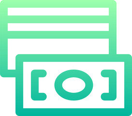 credit card illustration on a white background     