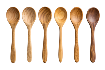 wooden kitchen utensils
