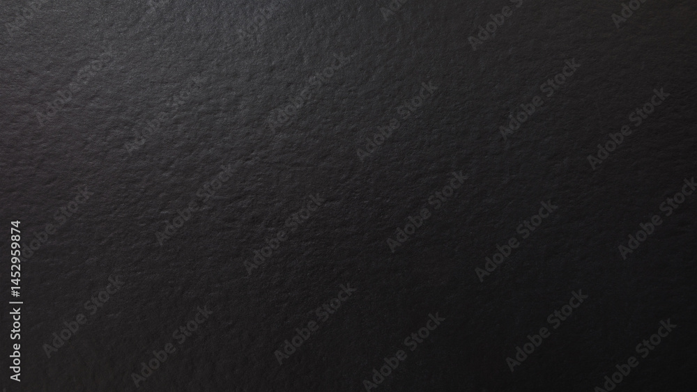 Poster Black background with soft smooth wavy texture. The background is dark and has soft overhead spotlighting. The image has a moody and mysterious feel.