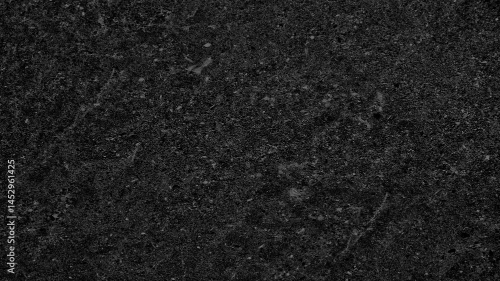 Leinwandbilder A black background with a lot of texture. texture is rough and uneven for template pages and banners.