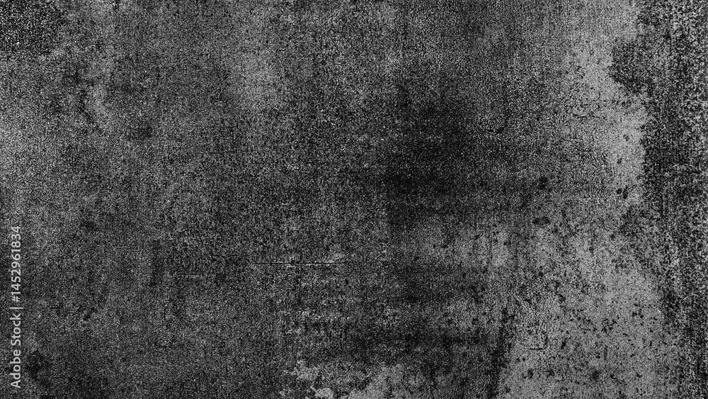 Poster A black background with a lot of texture. texture is rough and uneven for template pages and banners.