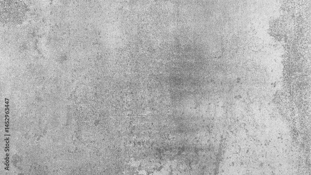 Fototapete A grey background with a few black dots scattered around. dots are placed in various sizes and positions, creating a sense of depth and texture. overall effect is a somewhat chaotic.