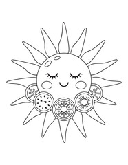 happy cute summer sun shine