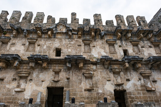 Antalya Aspendos ancient theater photo