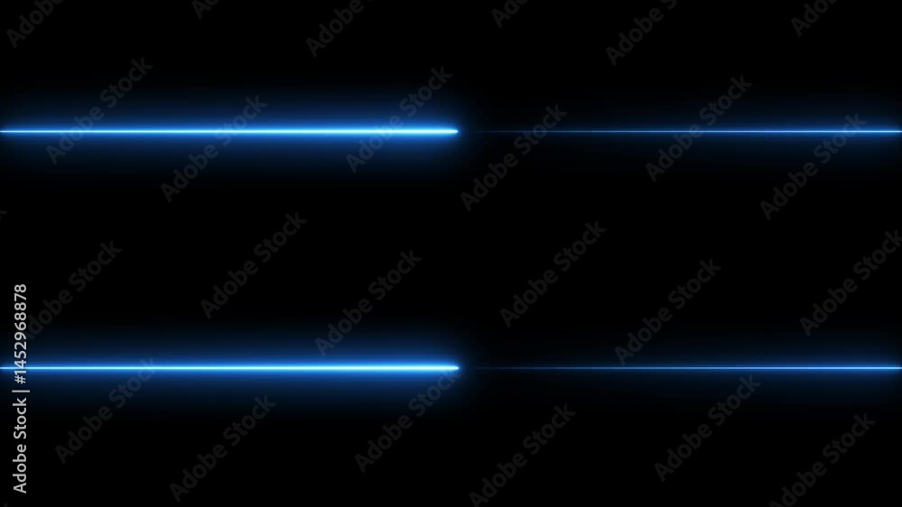 Aufkleber neon lines abstract futuristic technology background. seamless loop animation black background. abst